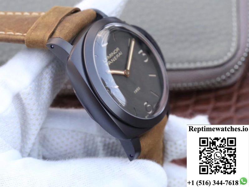 Panerai Luminor 1950 3 Days Pam 375 Zf Factory Black Dial-Rep Time Watches