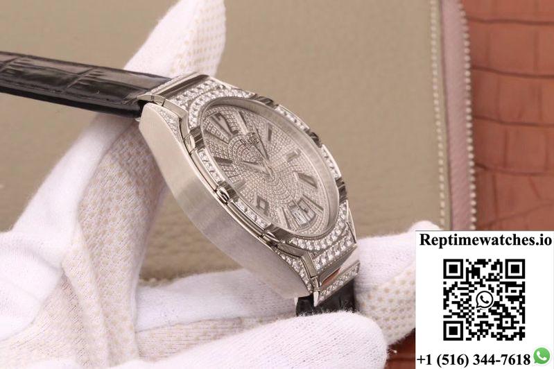 Piaget Polo Mks Factory Stainless Steel Case Diamond Dial-Rep Time Watches