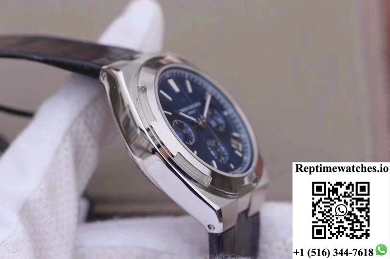 Vacheron Constantin Overseas Chronograph 5500V/110A-B148 8F Factory Blue Dial-Rep Time Watches