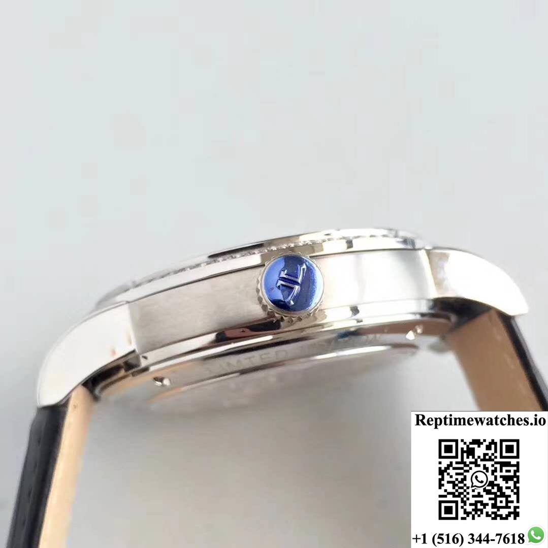 Jaeger-Lecoultre Master Grande Tradition Tourbillon R8 Factory Blue Dial-Rep Time Watches