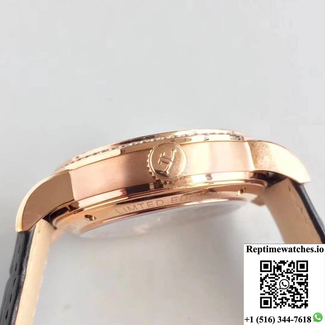 Jaeger-Lecoultre Master Ultra Thin Q1322410 Tourbillon Beige Dial-Rep Time Watches