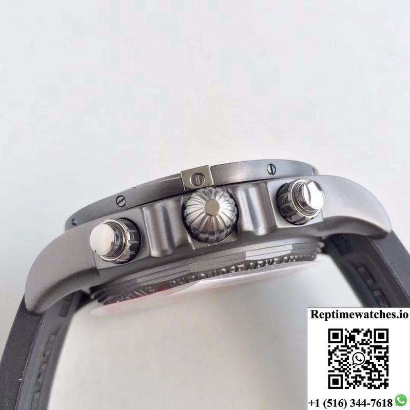 Breitling Chronomat 44 Blacksteel Mb0111C3/I531/262S/M20Dsa.2 Gf Factory Yellow Dial-Rep Time Watches