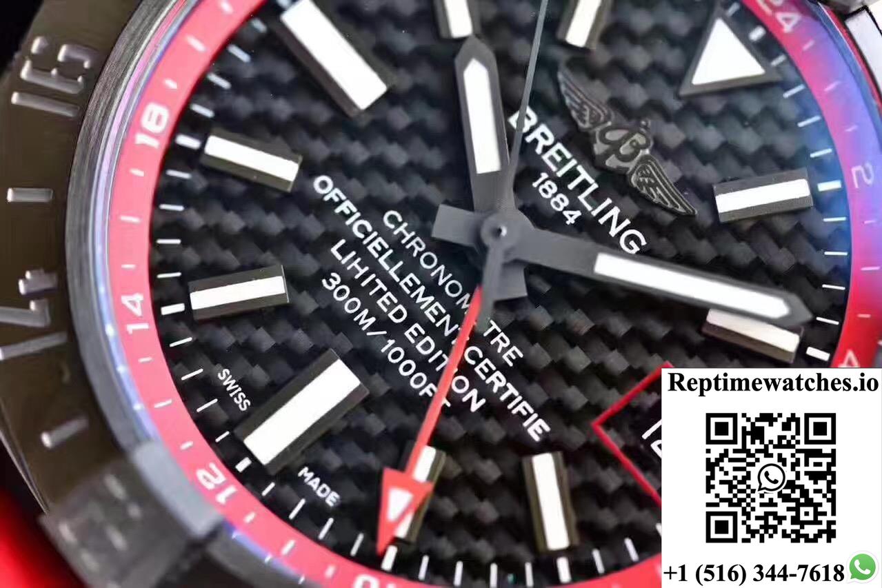 Breitling Avenger Ii Gmt A3239011/Bc35/433X/A20Ba.1 Gf Factory Black Dial-Rep Time Watches