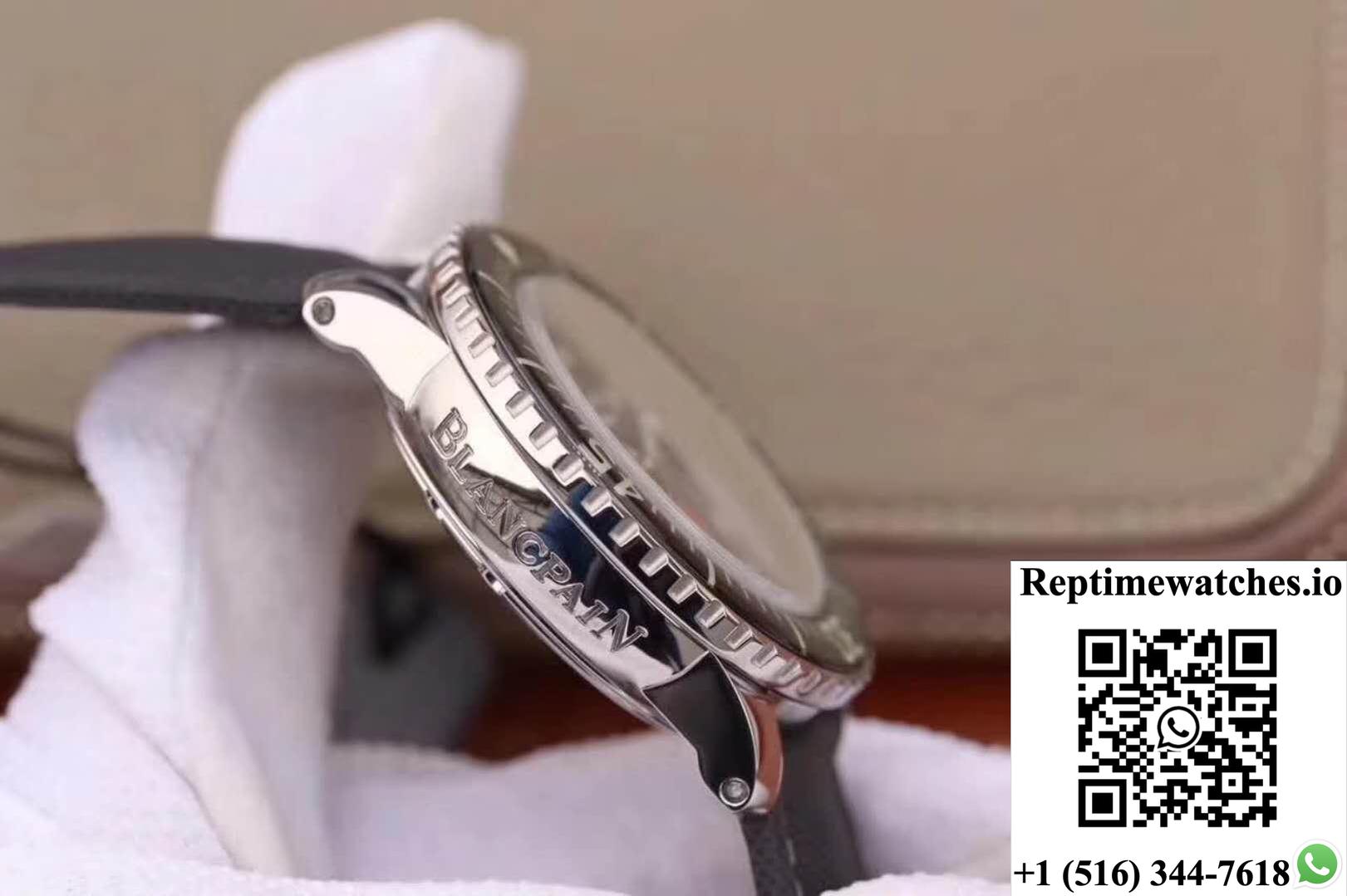 Blancpain Fifty Fathoms Tribute Limited Edition 5015B-1130-52 Zf Factory Black Dial-Rep Time Watches
