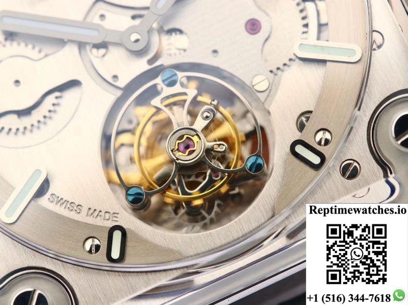 Bell Ross Br-X2 Tourbillon Stainless Steel Brushed Dial-Rep Time Watches