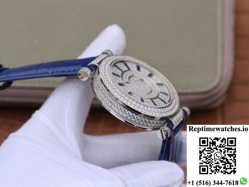 Franck Muller Double Mystery Dm42D2Rcd Gs Factory White Gold Diamond Dial-Rep Time Watches