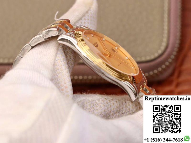 Longines Flagship L4.874.3.37.7 Yc Factory Gold Dial-Rep Time Watches