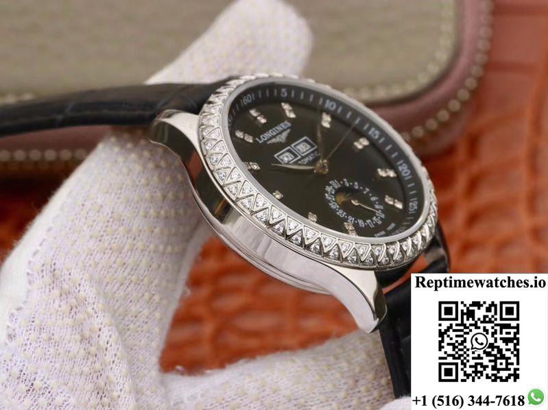Longines Master Collection L2.503.0.83.3 Tw Factory Black Dial-Rep Time Watches