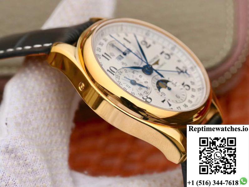 Longines Conquest Classic 18K Yellow Gold L27735787 Gs Factory White Dial-Rep Time Watches