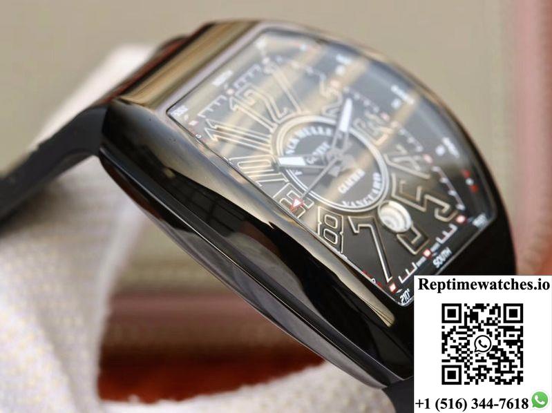 Franck Muller Vanguard V45-05 Black Dial-Rep Time Watches