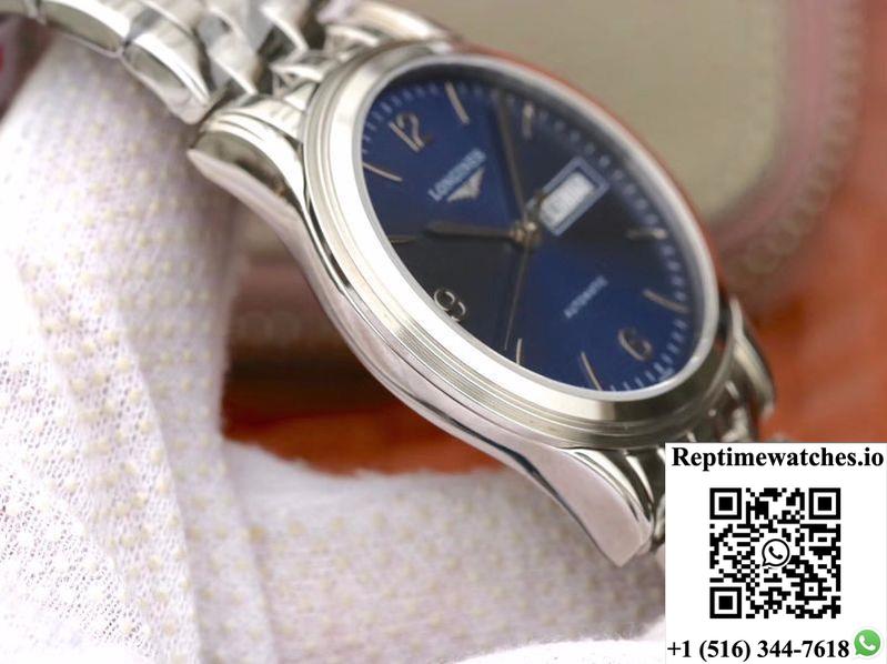 Longines Flagship Double Calendar L4.899.4.12.601 Gk Factory Blue Dial-Rep Time Watches