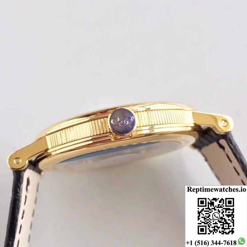 Breguet Classique 5177Ba/12/9V6 Yellow Gold Mks Factory Silver Dial-Rep Time Watches