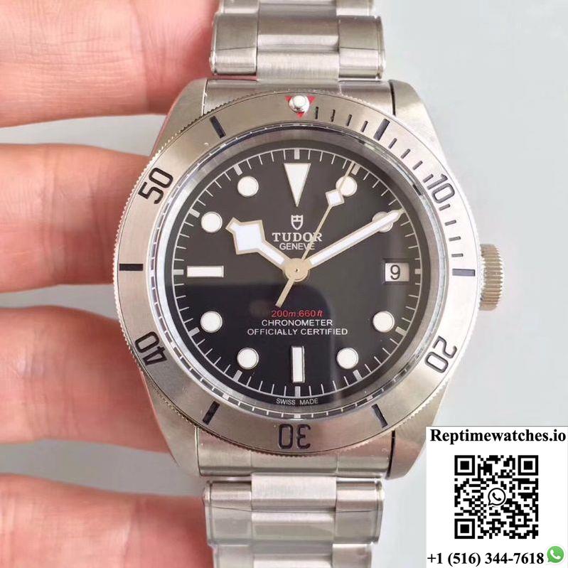 Tudor Heritage Black Bay Steel 79730-0001 Zf Factory Black Dial-Rep Time Watches