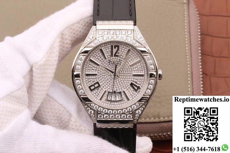 Piaget Polo Mks Factory Stainless Steel Case Diamond Dial-Rep Time Watches