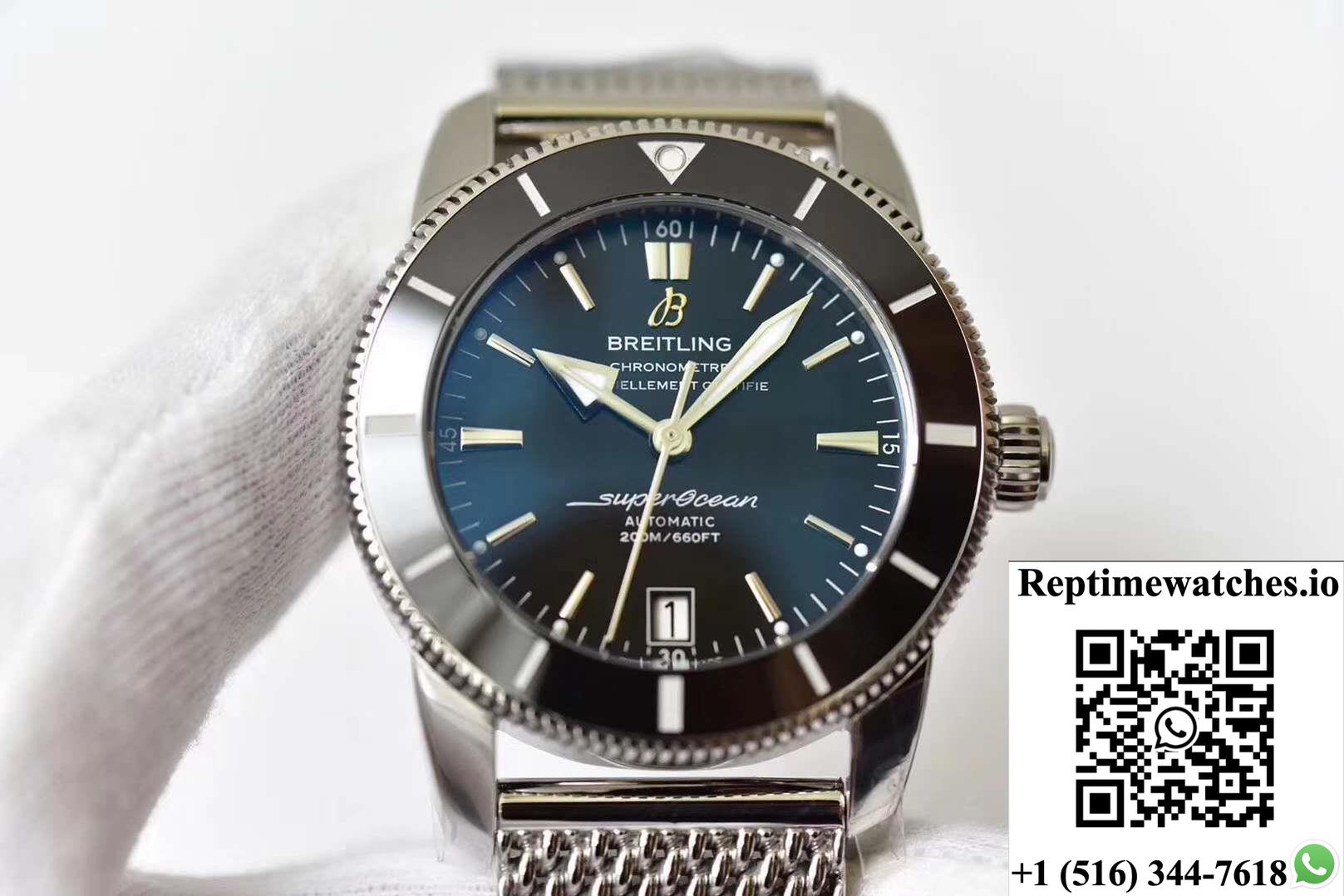 Breitling Superocean Heritage Ii 42 Ab2010121B1A1 Gf Factory Blue Dial-Rep Time Watches