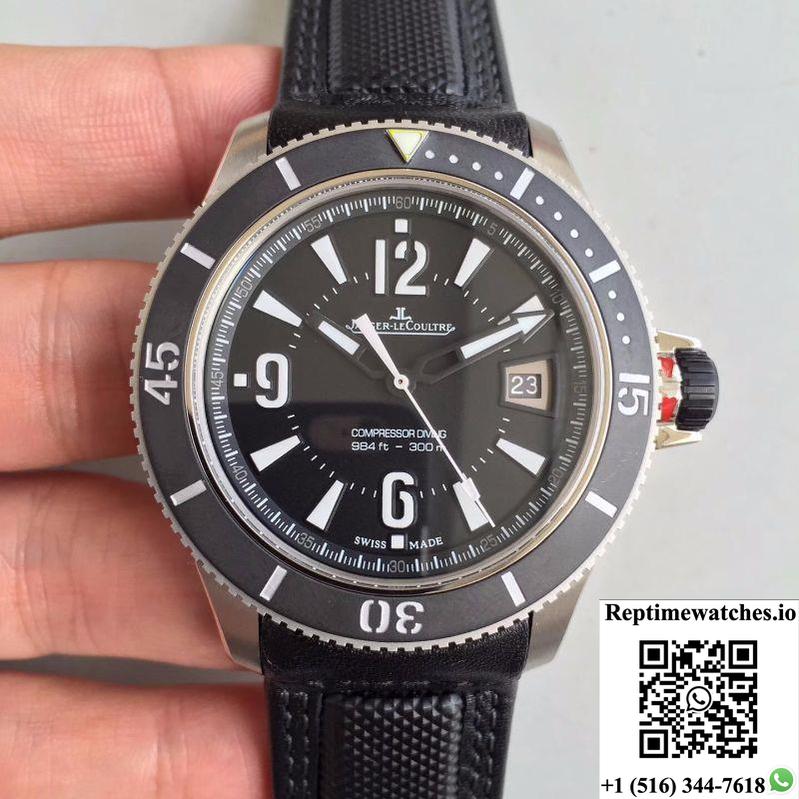 Jaeger-Lecoultre Master Compressor Navy Seals Q2018670 Limited Edition Noob Factory Black Dial-Rep Time Watches