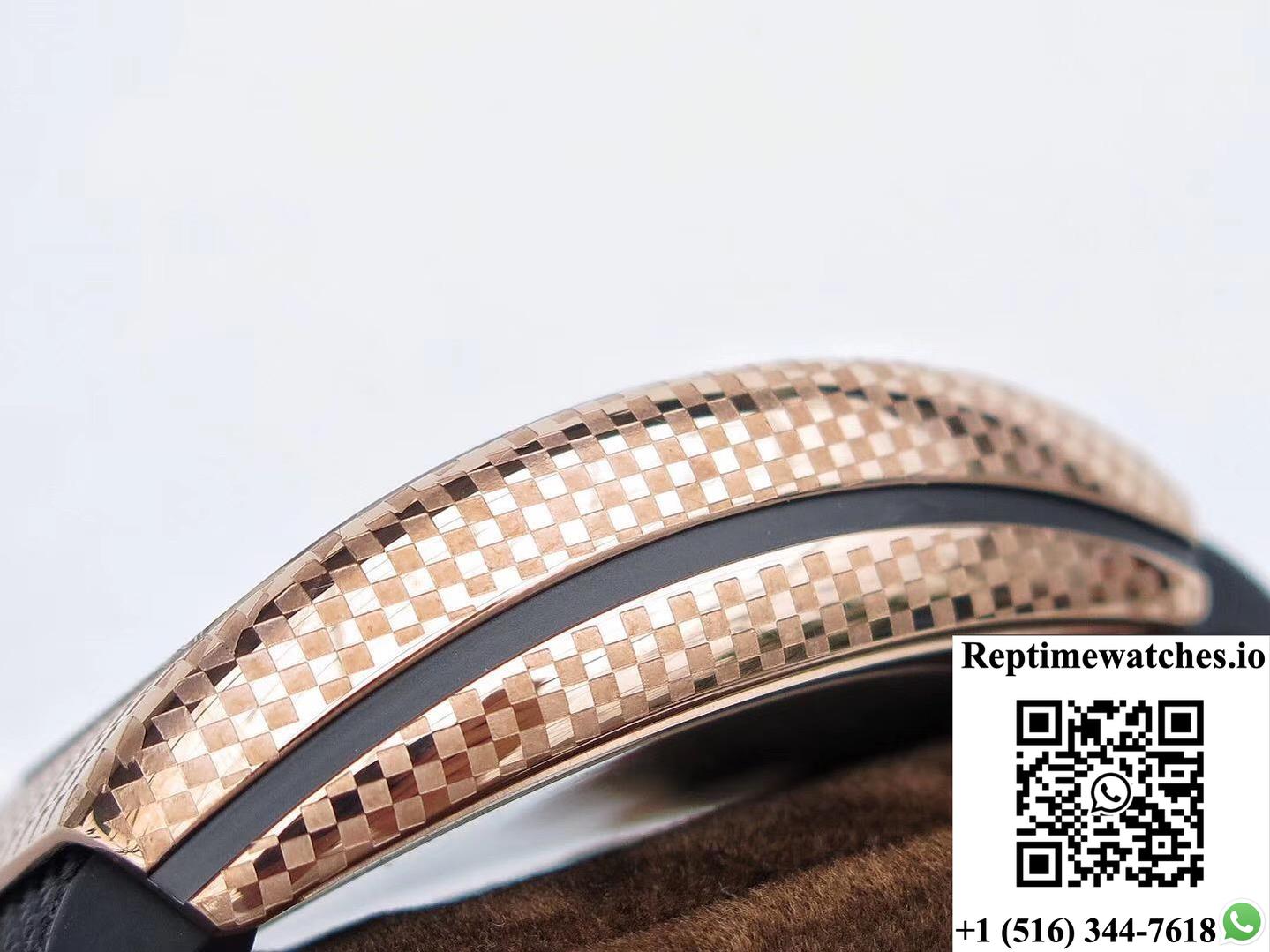 Franck Muller Vanguard V45 Rose Gold Dial-Rep Time Watches