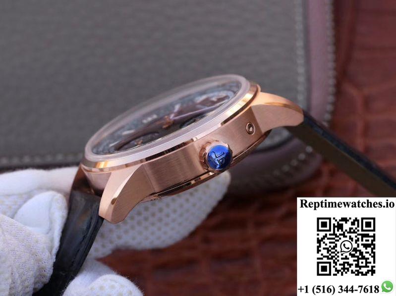 Jaeger-Lecoultre Polaris Geographic Rose Gold 904847J 42Mm Twa Factory Black Dial-Rep Time Watches