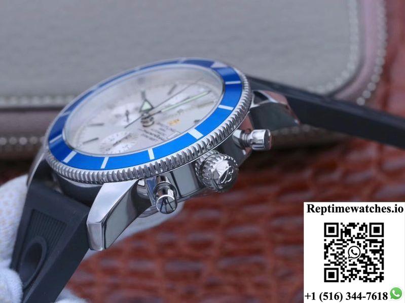 Breitling Superocean Heritage Ii 46Mm A1331217 Om Factory White Dial-Rep Time Watches