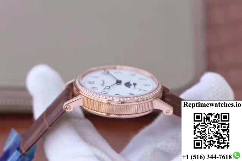 Breguet Classique Moonphase 9088Br/29/964/Dd0D White Dial-Rep Time Watches
