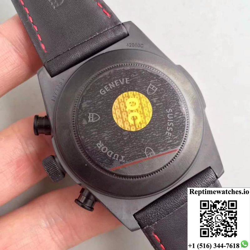 Tudor Fastrider Black Shield 42000Cr Zf Factory Black Dial-Rep Time Watches