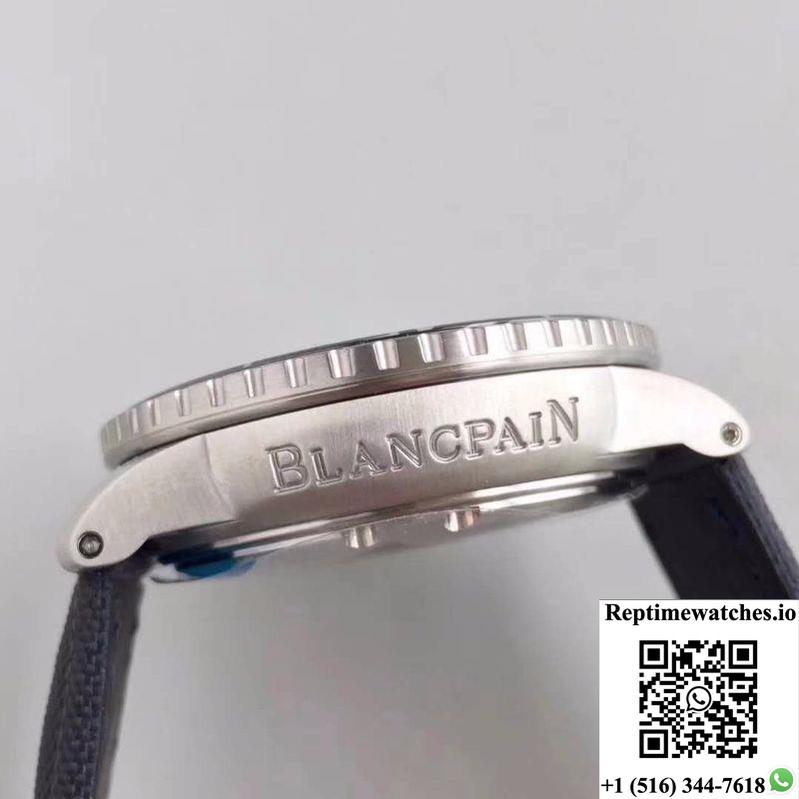 Blancpain Fifty Fathoms 5015D-1140-52B Zf Factory Blue Dial-Rep Time Watches
