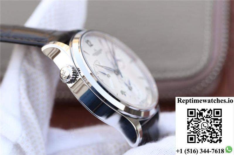 Jaeger-Lecoultre Master Geographic Steel 1428421 Silver Dial-Rep Time Watches