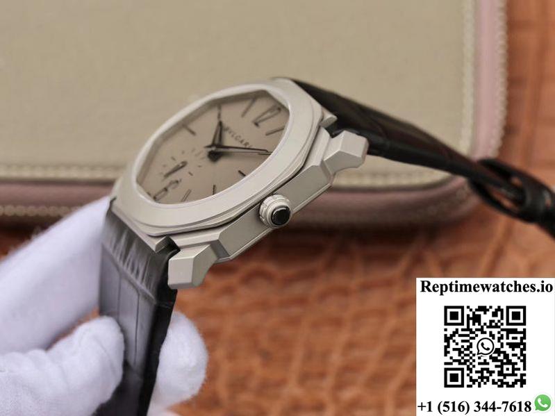 Bvlgari Octo Finissimo Extra Thin Automatic 103035 Gray Dial-Rep Time Watches