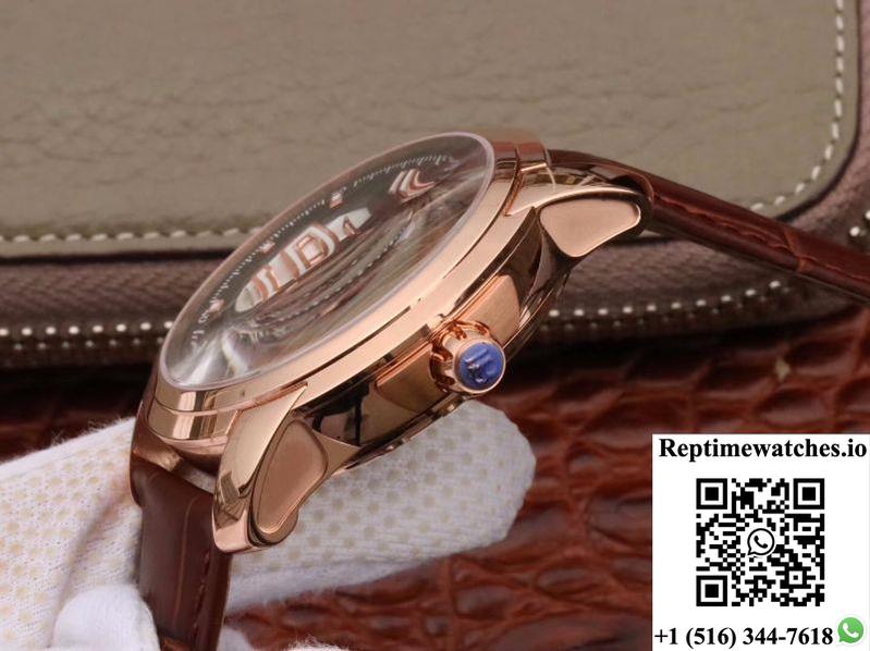 Blancpain L-Evolution 8805-1134-53B Rose Gold Case Black Dial-Rep Time Watches