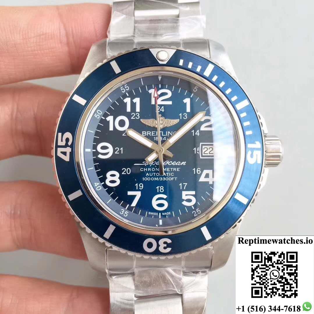 Breitling Superocean Ii 44Mm A17392D8/C910-162A Gf Factory Blue Dial-Rep Time Watches