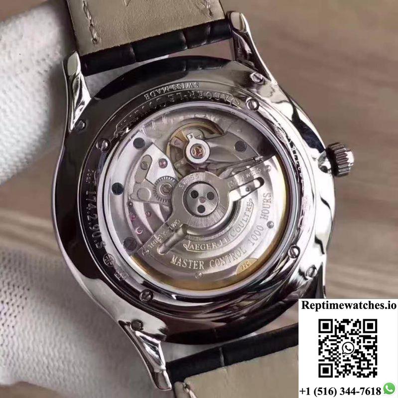 Jaeger-Lecoultre Master Ultra Thin Date 1288420 Zf Factory Silver Dial-Rep Time Watches