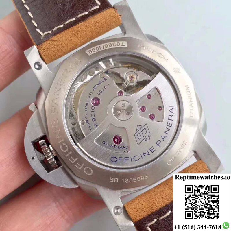 Panerai Luminor Marina 1950 Pam1351 Zf Factory Brown Dial-Rep Time Watches