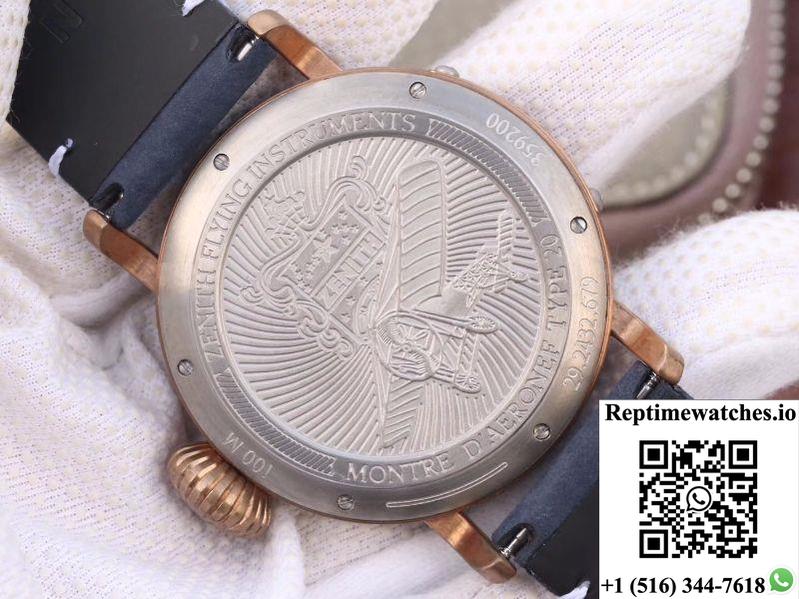 Zenith Pilot Type 20 Extra Special 29.2430.679.21.C753 Xf Factory Blue Dial-Rep Time Watches