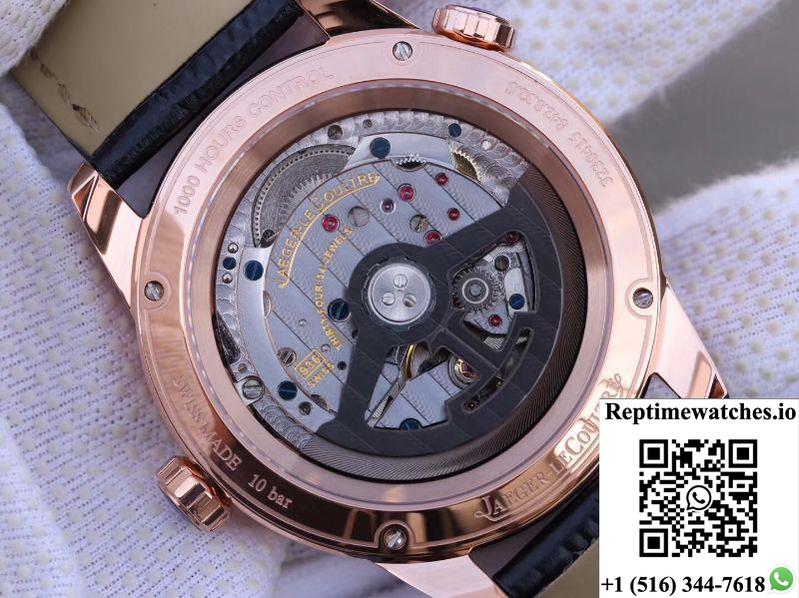 Jaeger-Lecoultre Polaris Geographic Rose Gold 904847J 42Mm Twa Factory Black Dial-Rep Time Watches