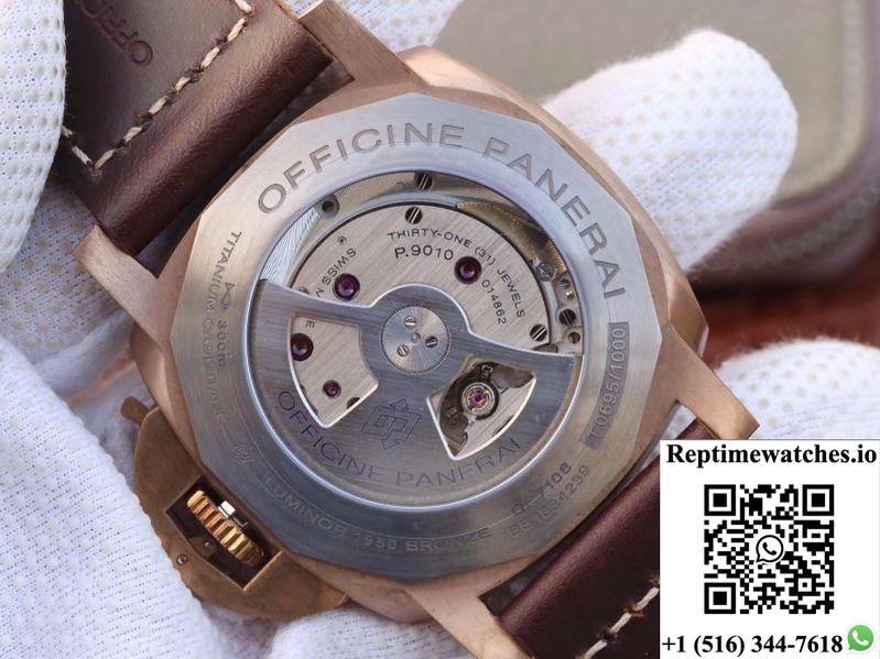 Panerai Luminor Submersible 1950 3 Days Automatic Bronzo Pam671 Vs Factory V2 Blue Dial-Rep Time Watches