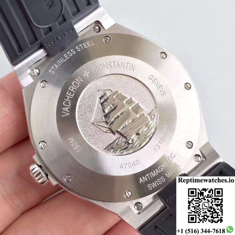 Vacheron Constantin Overseas 47040/000W-9500 Jj Factory Grey Dial-Rep Time Watches