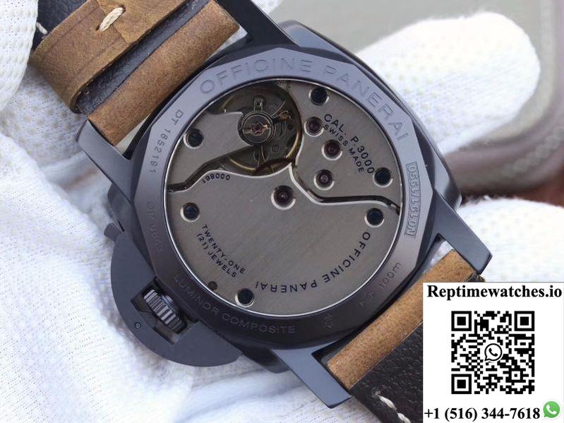 Panerai Luminor 1950 3 Days Pam 375 Zf Factory Black Dial-Rep Time Watches