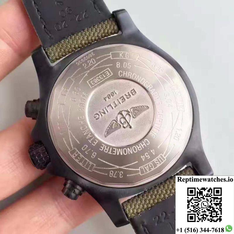 Breitling Avenger Ii Usa Military Limited Edition M133715N Gf Factory Fiber Dial-Rep Time Watches