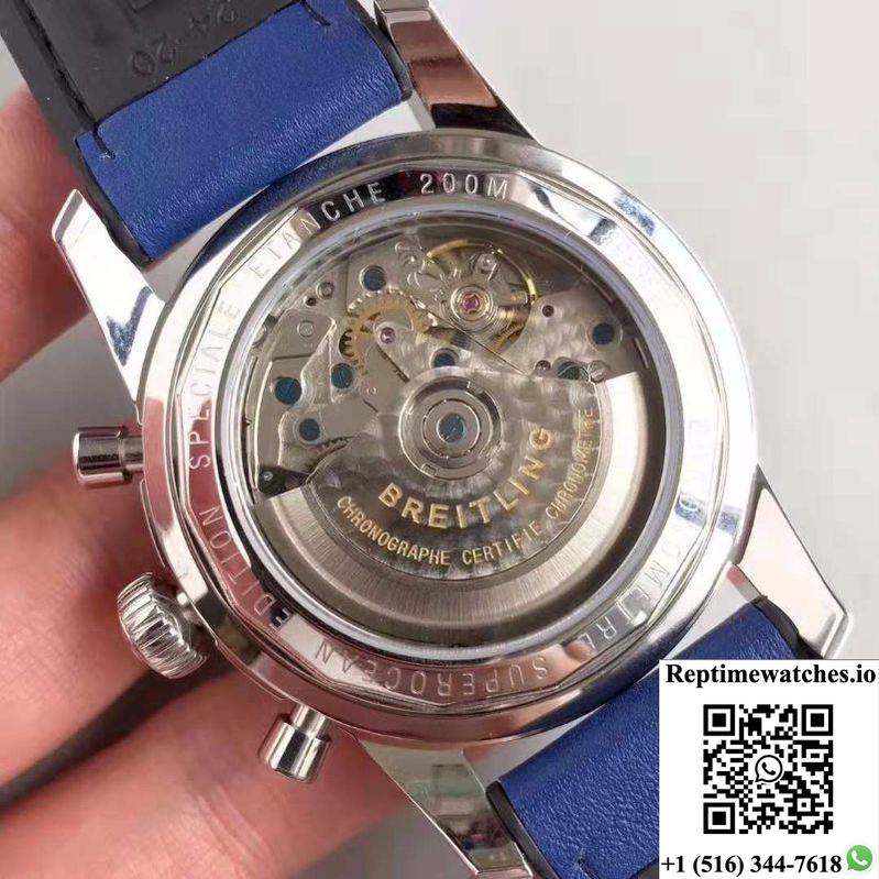 Breitling Superocean Heritage Ii Chronograph 44 Ab0162161C1A1 Gf Factory Blue Dial-Rep Time Watches