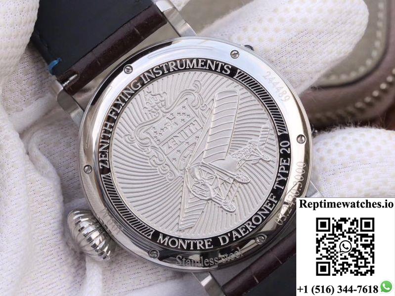 Zenith Pilot Type 20 Extra Special 03.2430.3000.21.C738 Xf Factory Blue Dial-Rep Time Watches