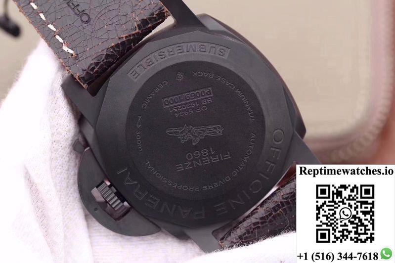 Panerai Luminor Submersible 1950 Pam508 Vs Factory V2 Black Dial-Rep Time Watches