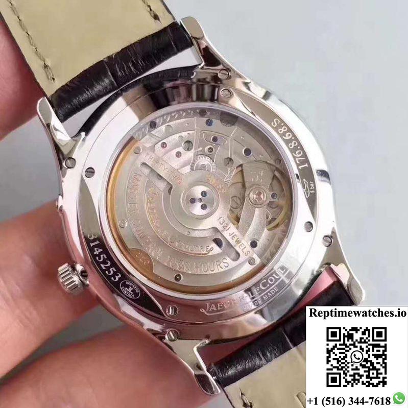Jaeger-Lecoultre Master Ultra Thin Reserve De Marche 1378420 Zf Factory Silver Dial-Rep Time Watches