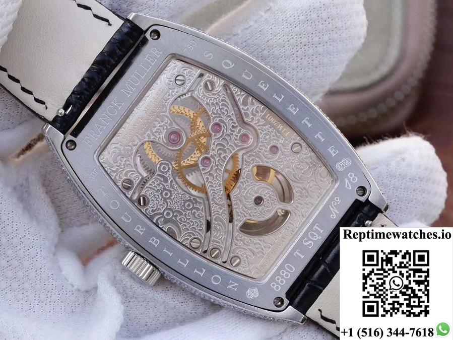 Franck Muller Crazy Color Dreams Tourbillon 8880 Black Dial-Rep Time Watches
