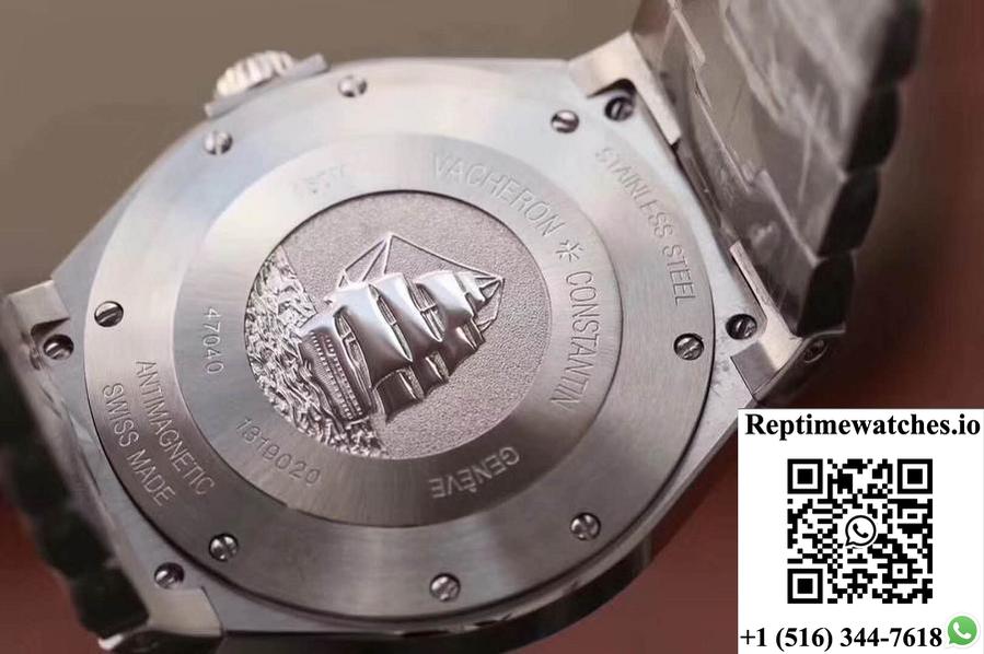 Vacheron Constantin Overseas 47040 Jj Factory Black Dial-Rep Time Watches