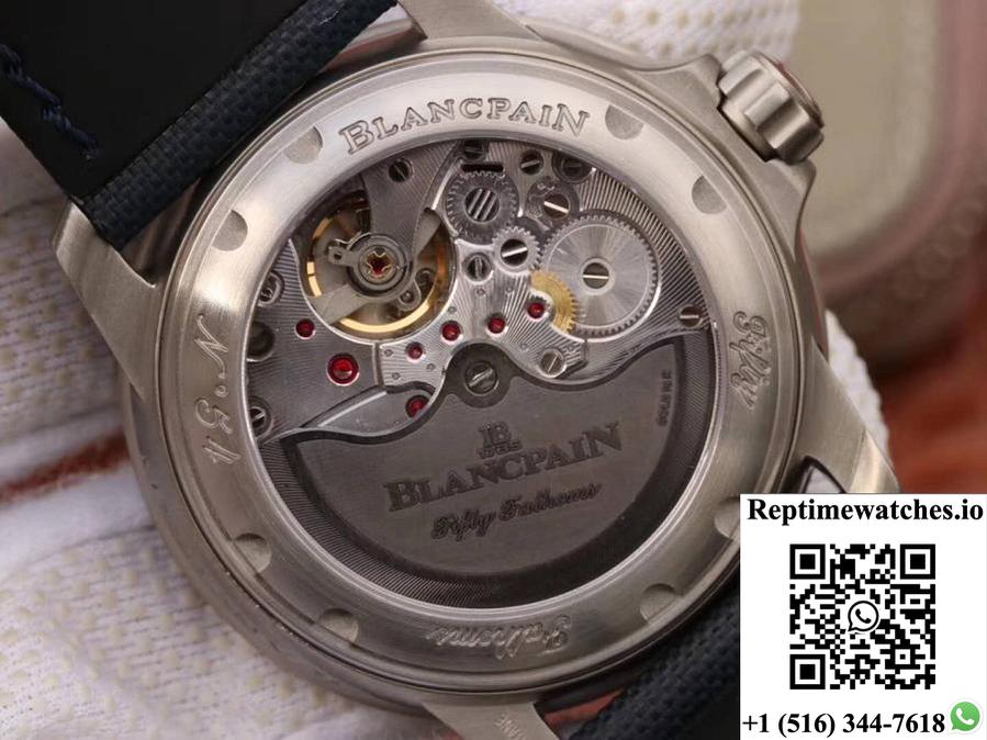 Blancpain Fifty Fathoms 5015-12B40-O52 Zf Factory Blue Dial-Rep Time Watches