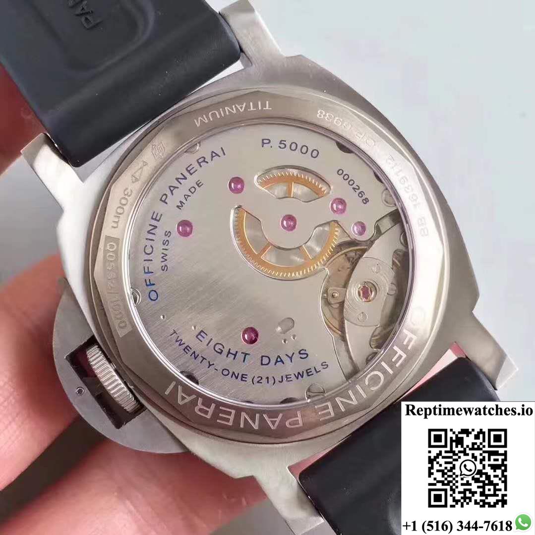 Panerai Luminor Pam510 Zf Factory Superlumed Grey Dial-Rep Time Watches