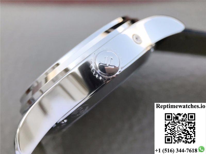 Jaeger-Lecoultre Master Geographic Steel 1428421 Silver Dial-Rep Time Watches