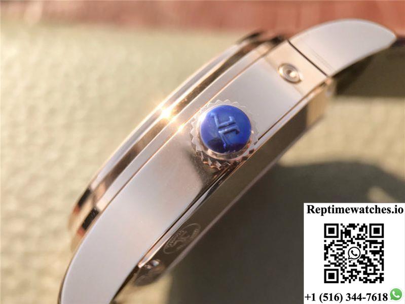 Jaeger-Lecoultre Master Calendar 1428421 Rose Gold White Dial-Rep Time Watches