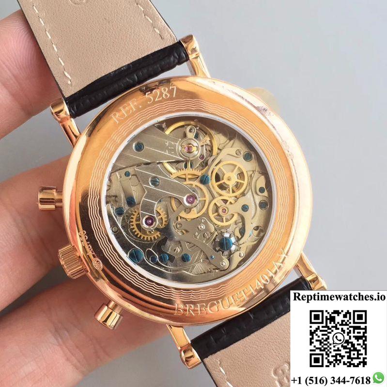 Breguet Classique 5287Br/12/9Zu White Dial-Rep Time Watches
