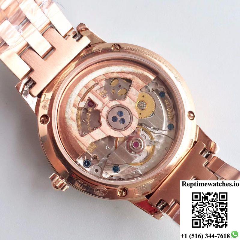 Jaeger-Lecoultre Rendez-Vous 3612420 Rose Gold Case White Dial-Rep Time Watches